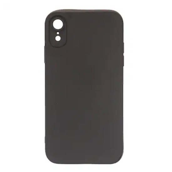 Silicone Case with Camera Shield for Apple iPhone XR Black Silicone Case with Camera Shield for Apple iPhone XR Black